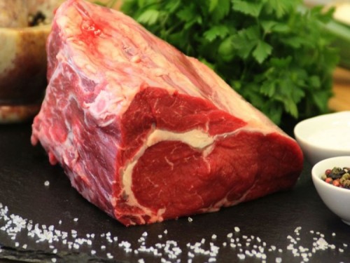 Symbolfoto für Rib-Eye Steak vom Bergscheckenrind